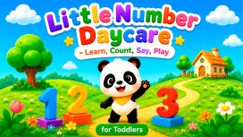 Little Number Daycare - Learn, Count, Say, Play 123 for Toddlers