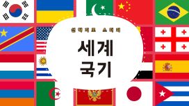 선택지로 스터디 세계 국기