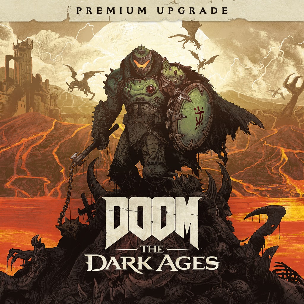 DOOM: The Dark Ages 프리미엄 업그레이드 (중국어(간체자), 한국어, 영어, 일본어, 중국어(번체자))