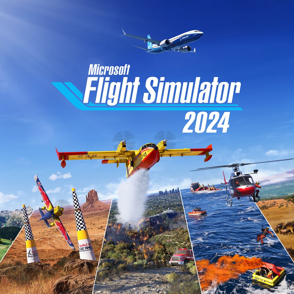 Microsoft Flight Simulator 2024- Standard Edition (중국어(간체자), 한국어, 영어, 일본어)