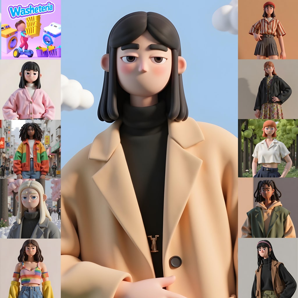 Washeteria Avatar Bundle (영어)