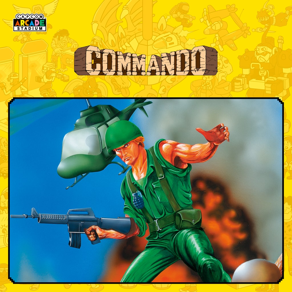 Capcom Arcade Stadium:COMMANDO