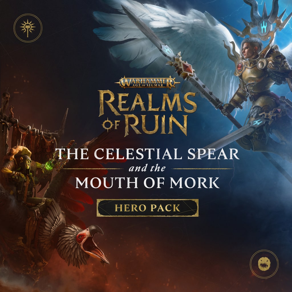 Warhammer Age of Sigmar: Realms of Ruin - The Celestial Spear 및 The Mouth of Mork 영웅 팩 (추가 콘텐츠)
