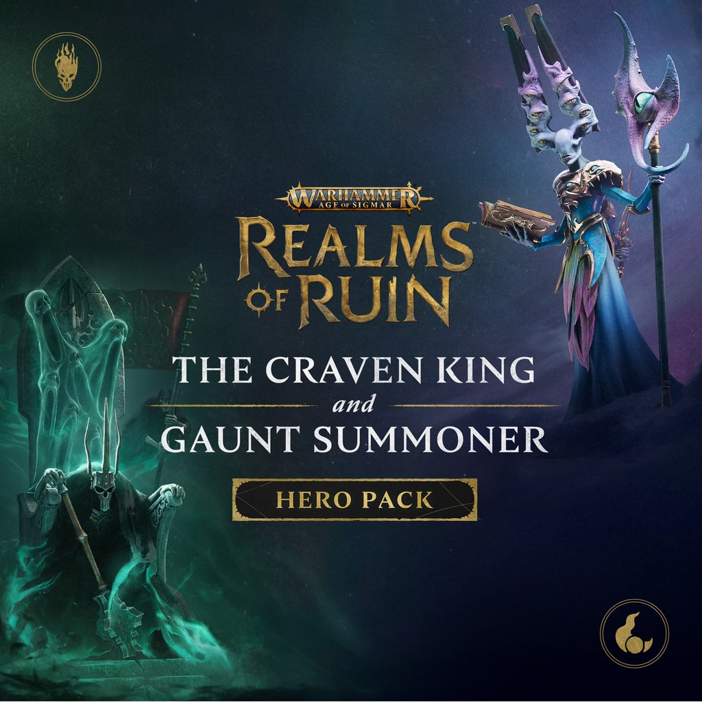Warhammer Age of Sigmar: Realms of Ruin - 크레이븐 킹 및 건트 서머너 영웅 팩 (추가 콘텐츠)