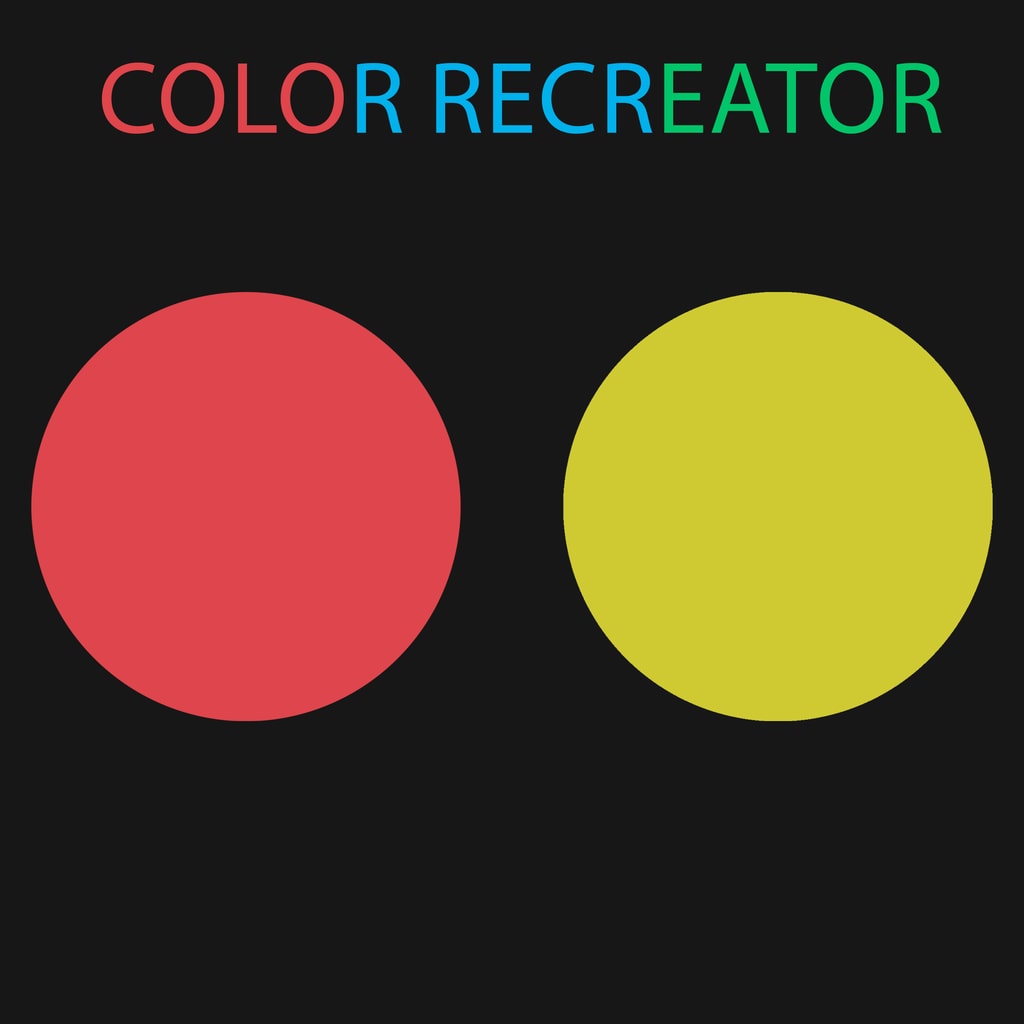 Color Recreator (영어)