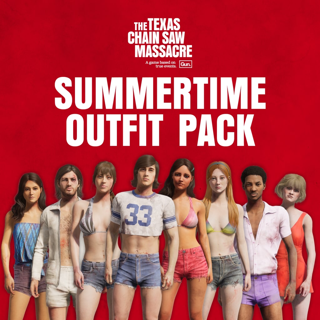 The Texas Chain Saw Massacre - Victim Summertime Outfit Pack (영어판)