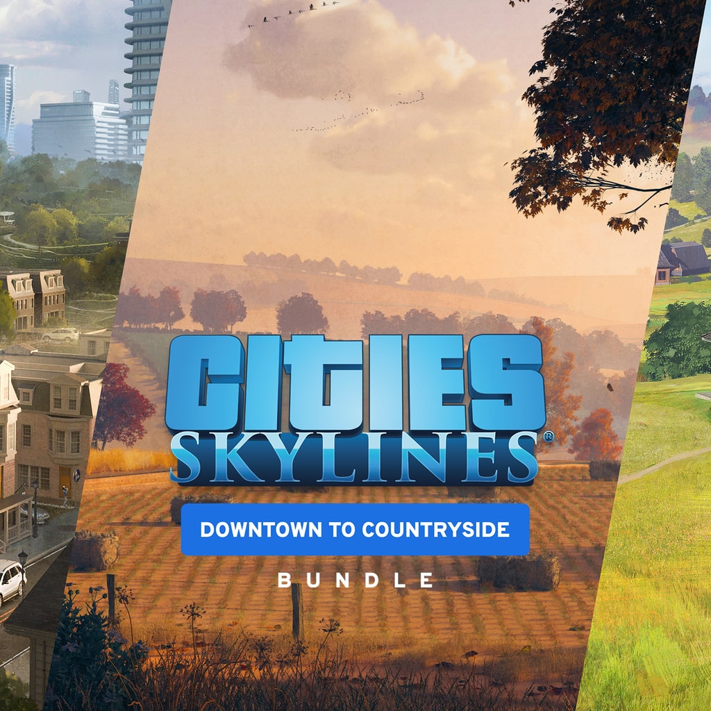 시티즈: 스카이라인 - 도심에서 시골까지 번들 (Cities: Skylines - Downtown to Countryside Bundle)