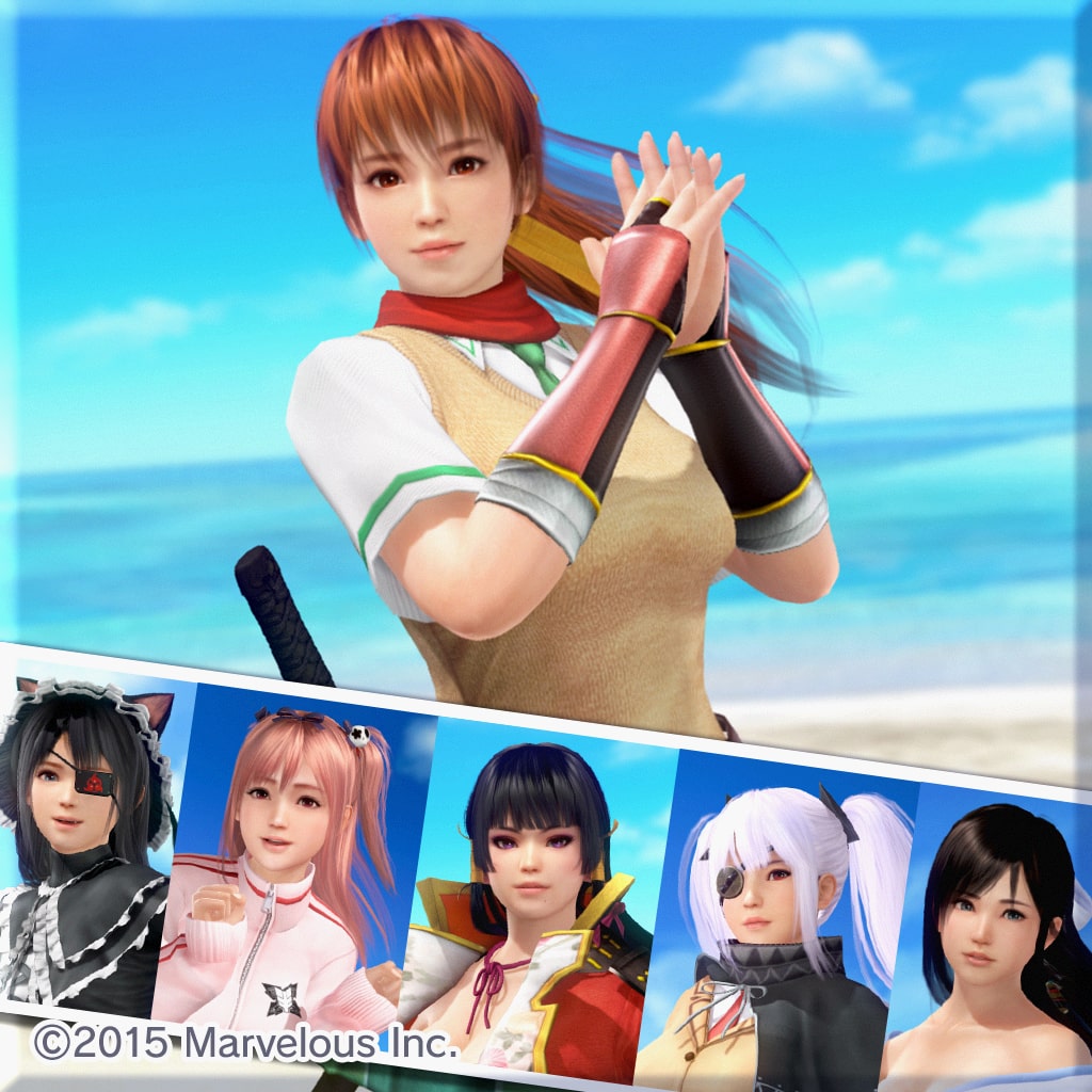 DOAX3 Fortune 『섬란 카구라』  콜라보 수영복 제1탄 세트