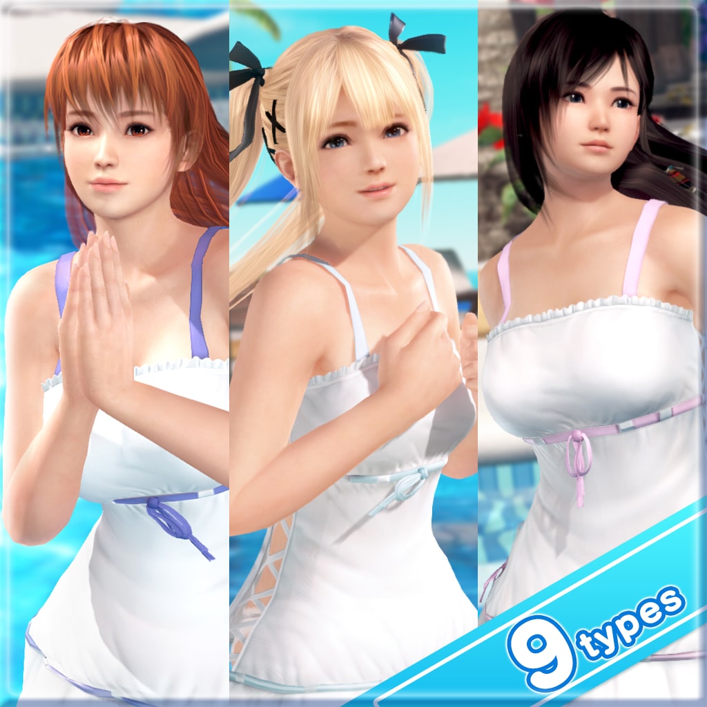 DOAX3 Fortune 익스트림 섹시 코스튬 F세트 (한국어판)
