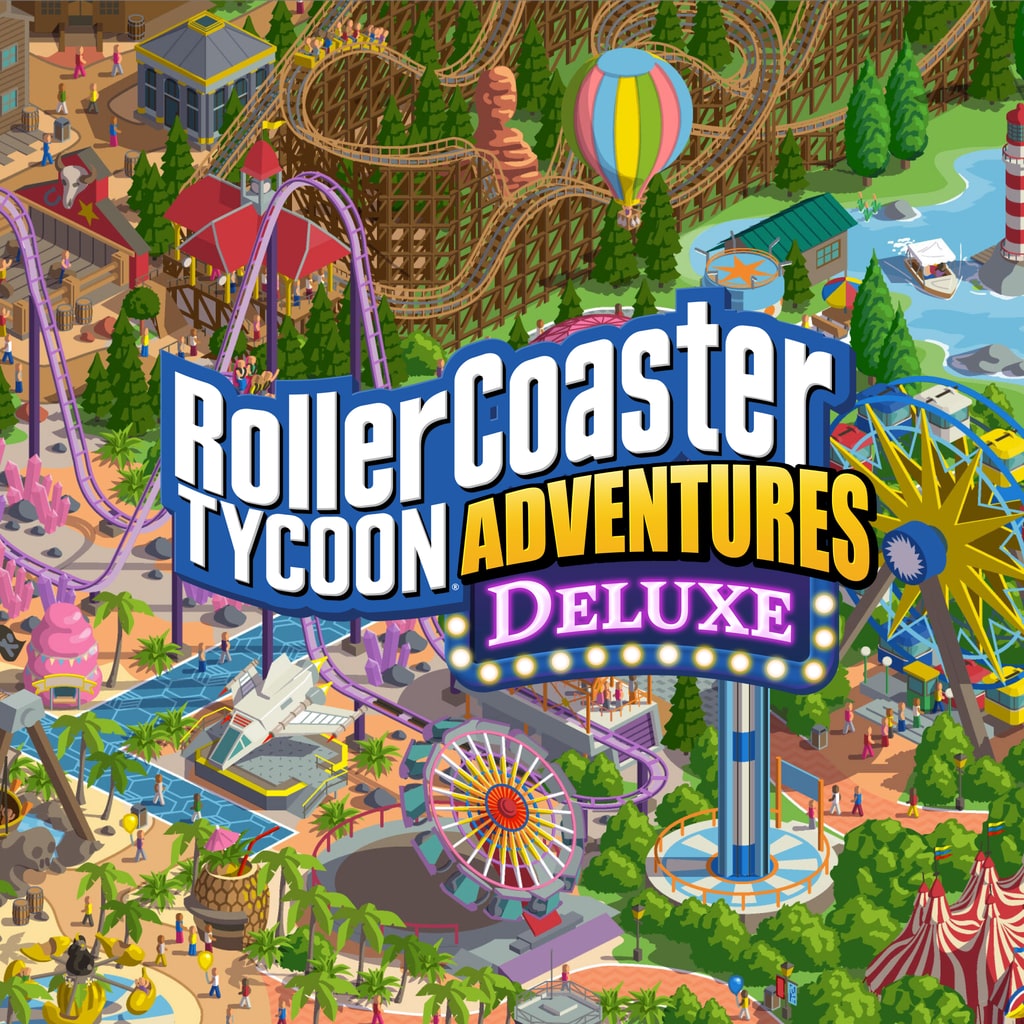 RollerCoaster Tycoon Adventures Deluxe (영어)